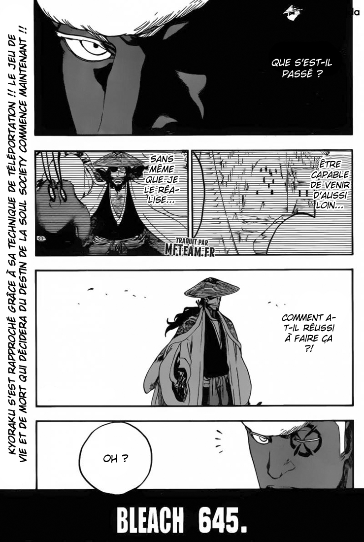 Lecture en ligne Bleach 645 page 2