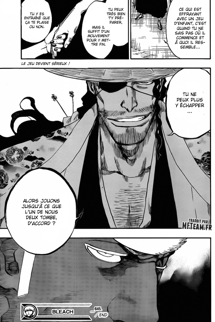 Lecture en ligne Bleach 645 page 18