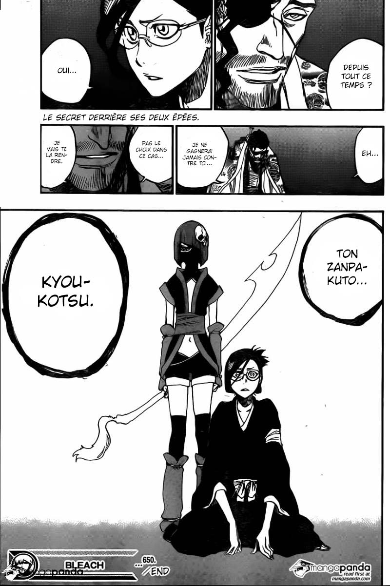 Lecture en ligne Bleach 650 page 18