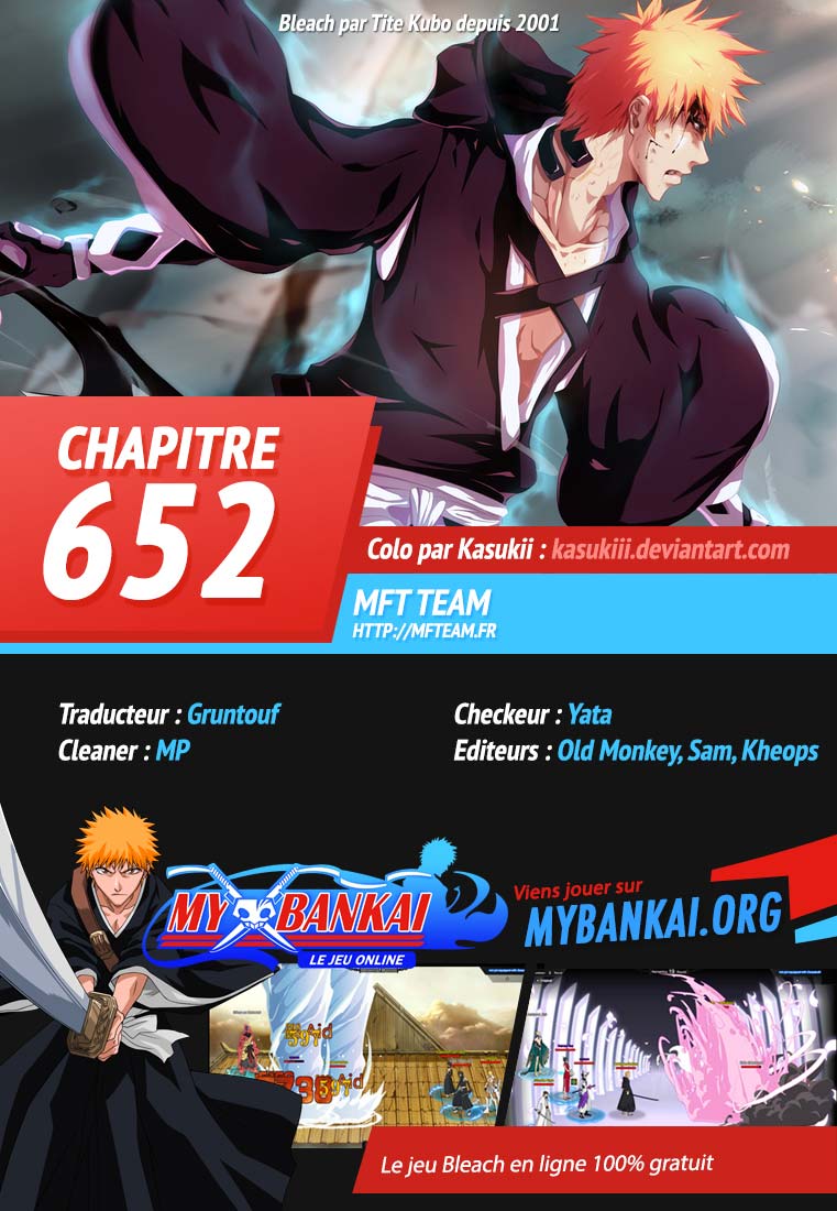 Lecture en ligne Bleach 652 page 1