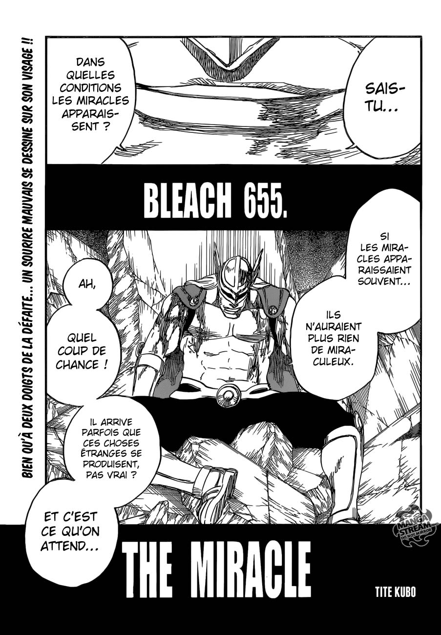Lecture en ligne Bleach 655 page 2