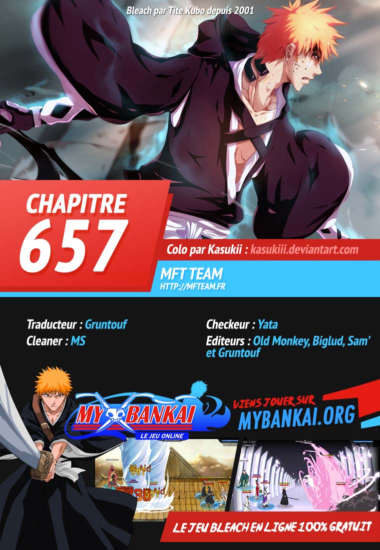 Lecture en ligne Bleach 657 page 1