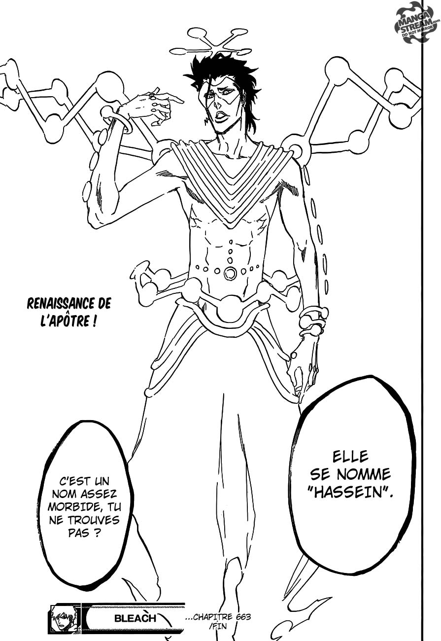 Lecture en ligne Bleach 663 page 18