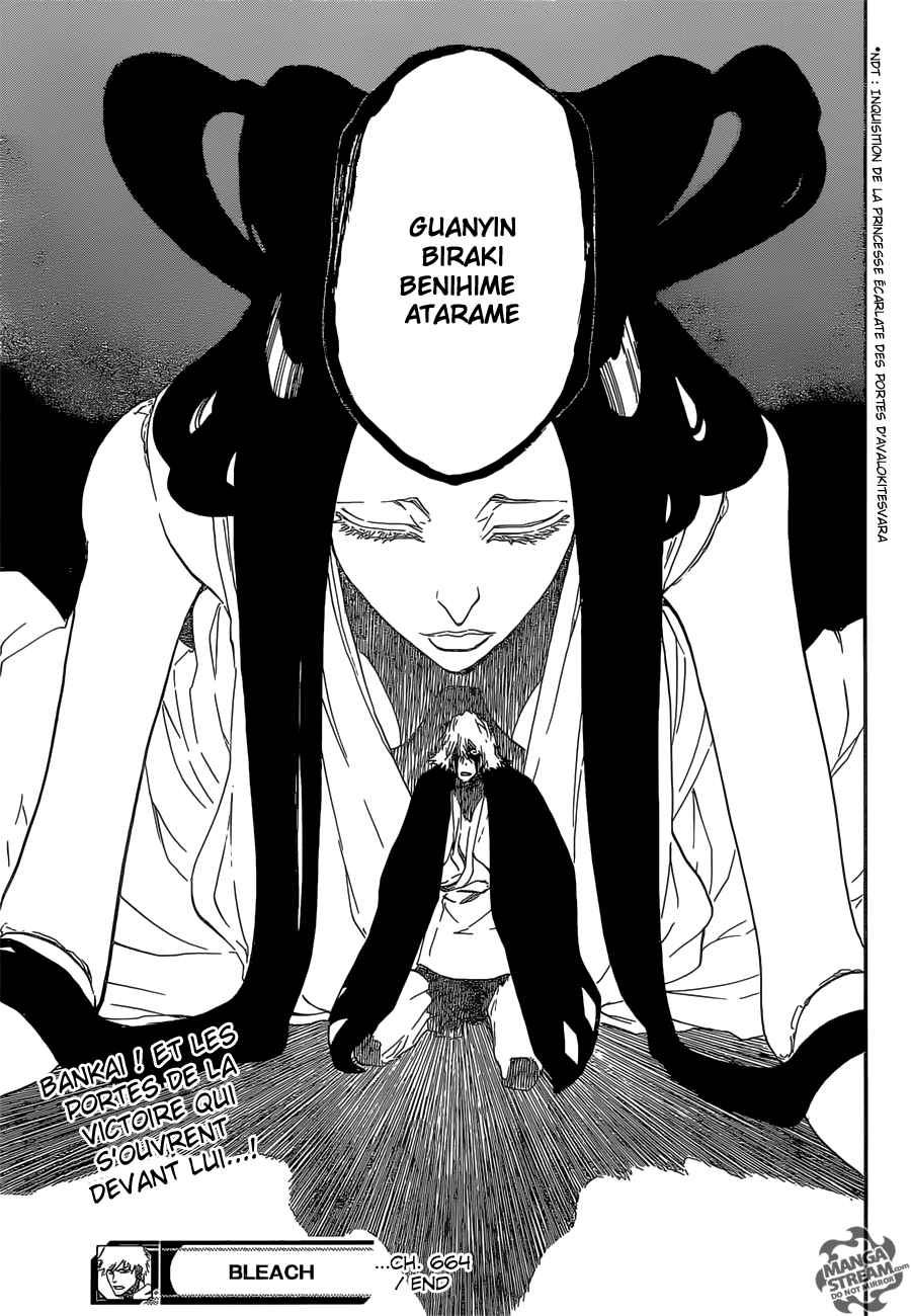 Lecture en ligne Bleach 664 page 18