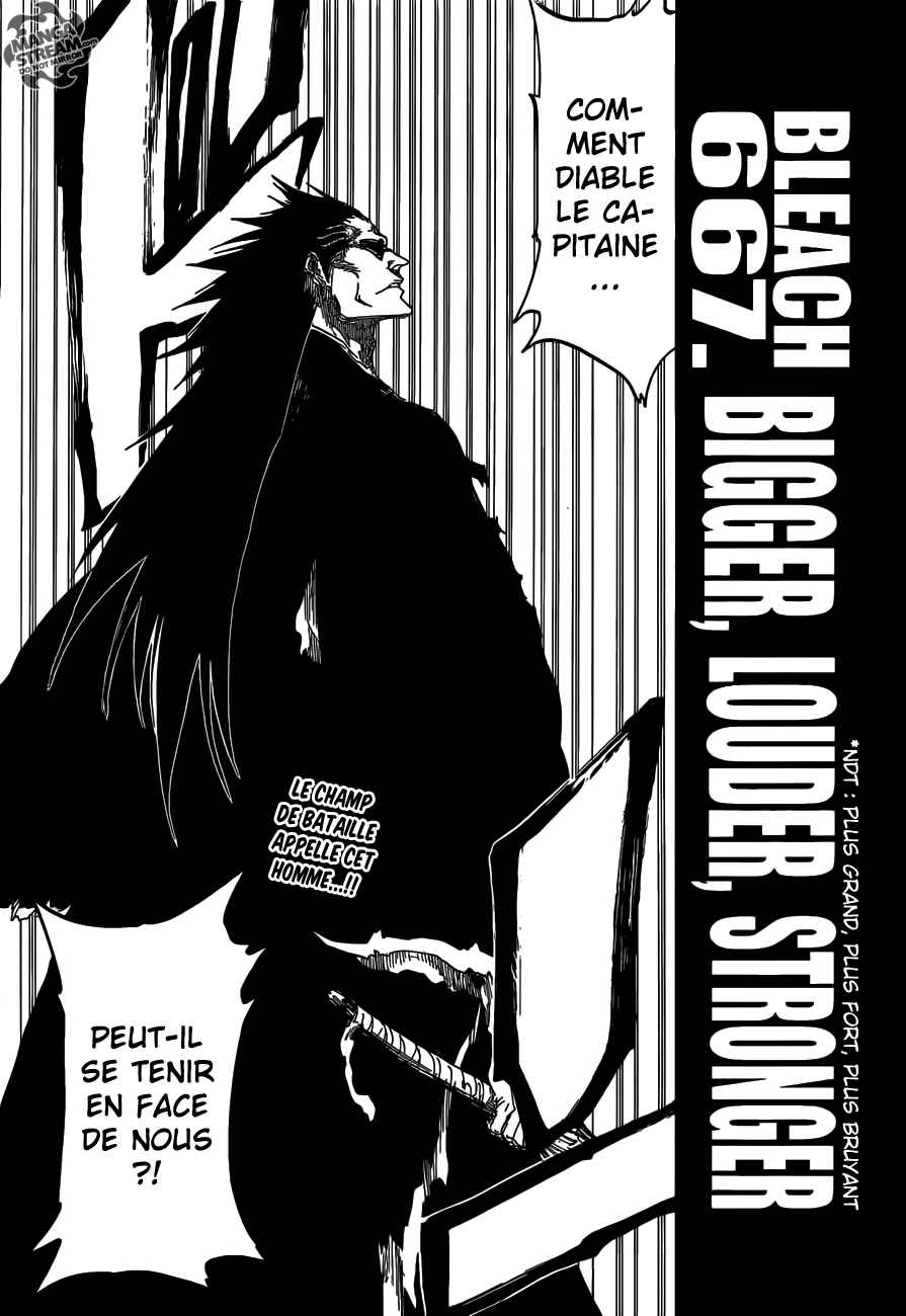 Lecture en ligne Bleach 667 page 4