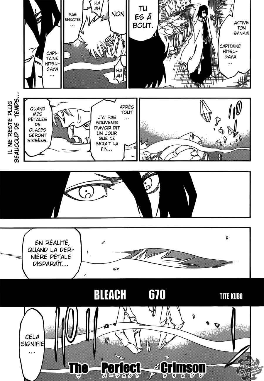 Lecture en ligne Bleach 670 page 15