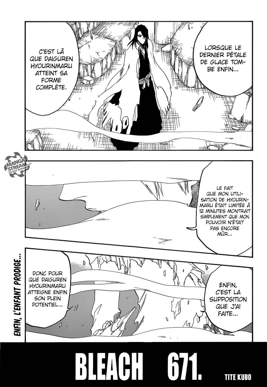 Lecture en ligne Bleach 671 page 2