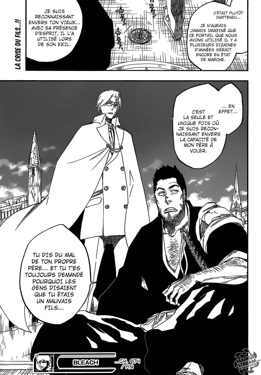 Lecture en ligne Bleach 674 page 18