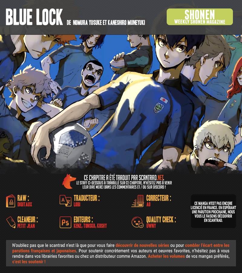 Lecture en ligne Blue Lock 112 page 2