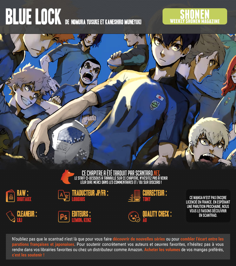 Lecture en ligne Blue Lock 117 page 2