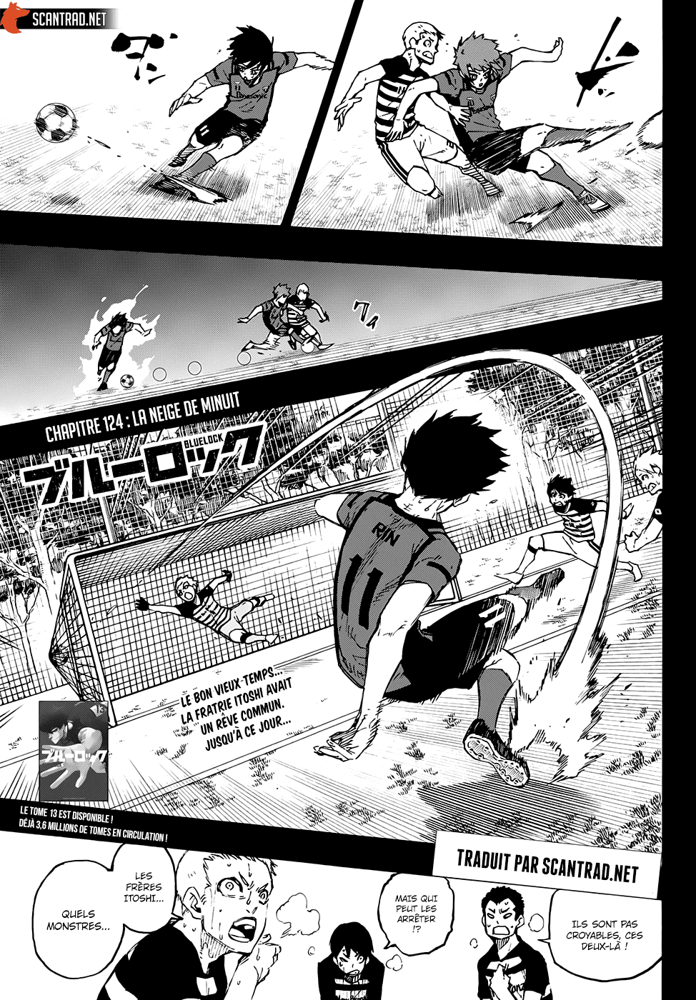 Lecture en ligne Blue Lock 124 page 1