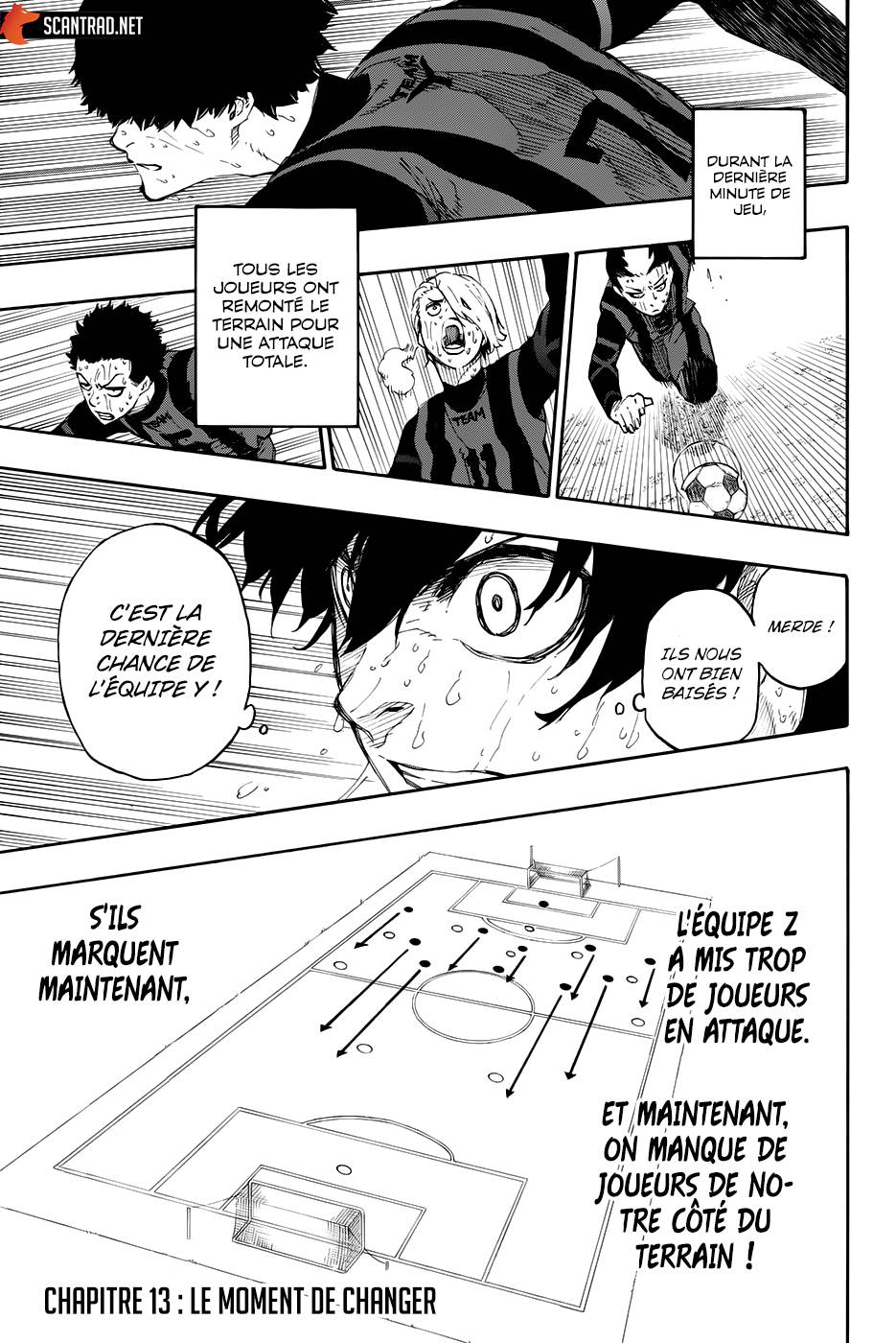 Lecture en ligne Blue Lock 13 page 1