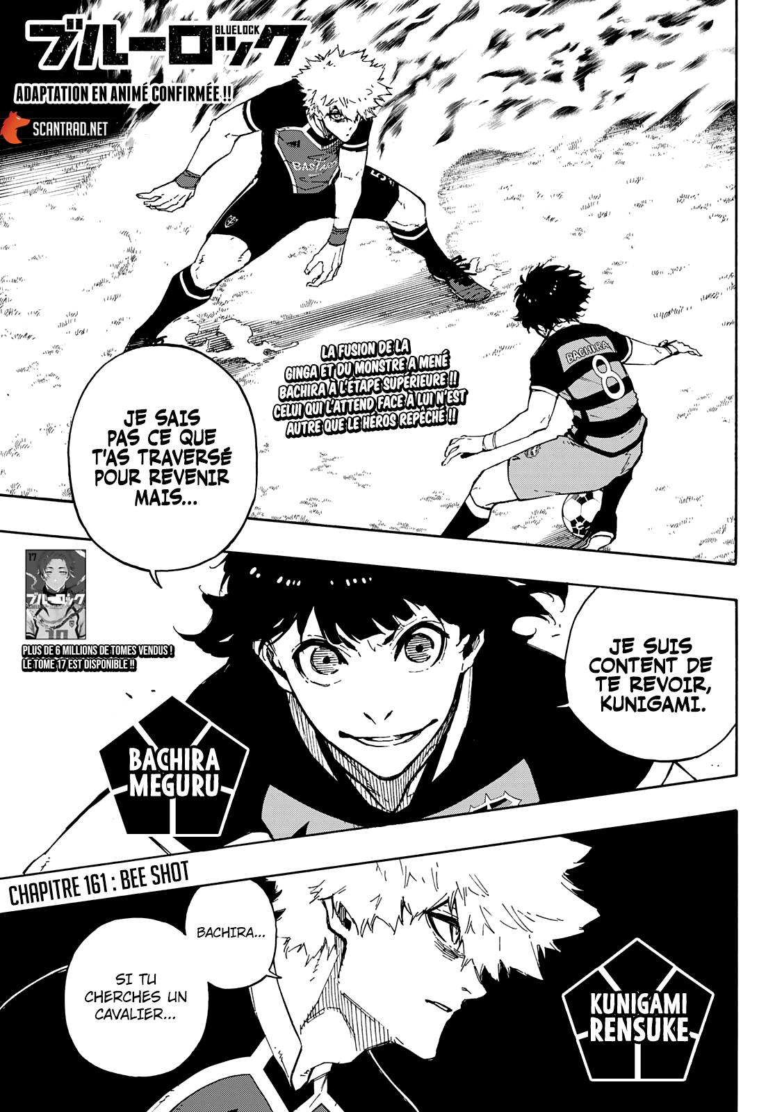 Lecture en ligne Blue Lock 161 page 1