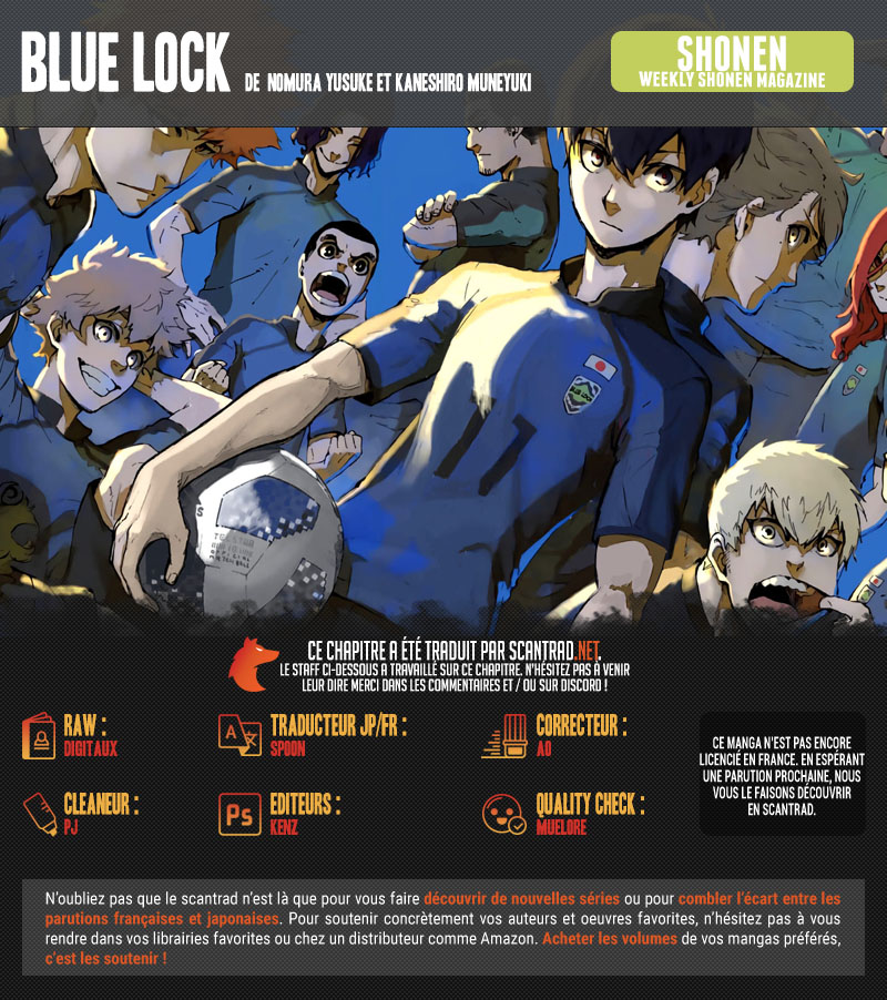 Lecture en ligne Blue Lock 162 page 2