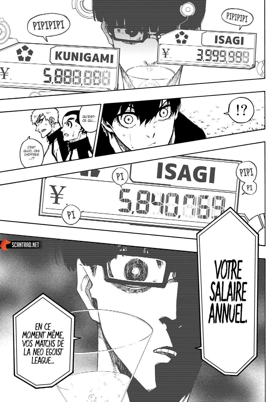 Lecture en ligne Blue Lock 168 page 17