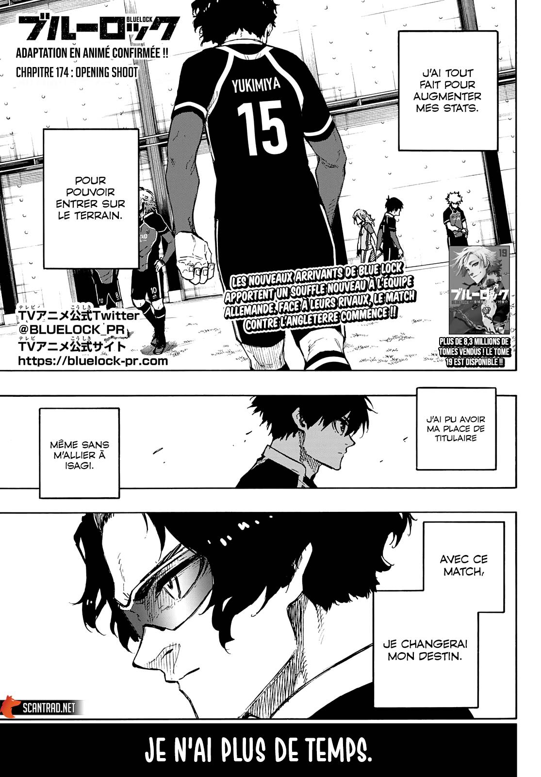 Lecture en ligne Blue Lock 174 page 1