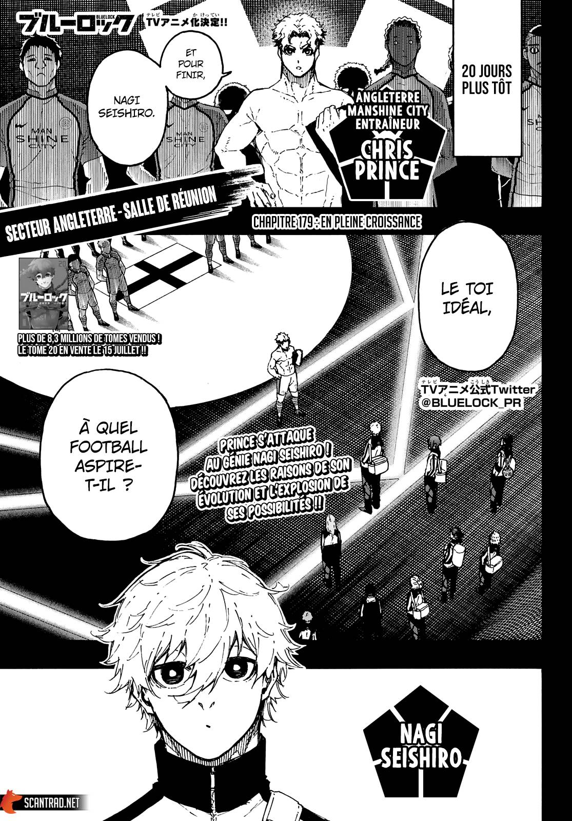 Lecture en ligne Blue Lock 179 page 1