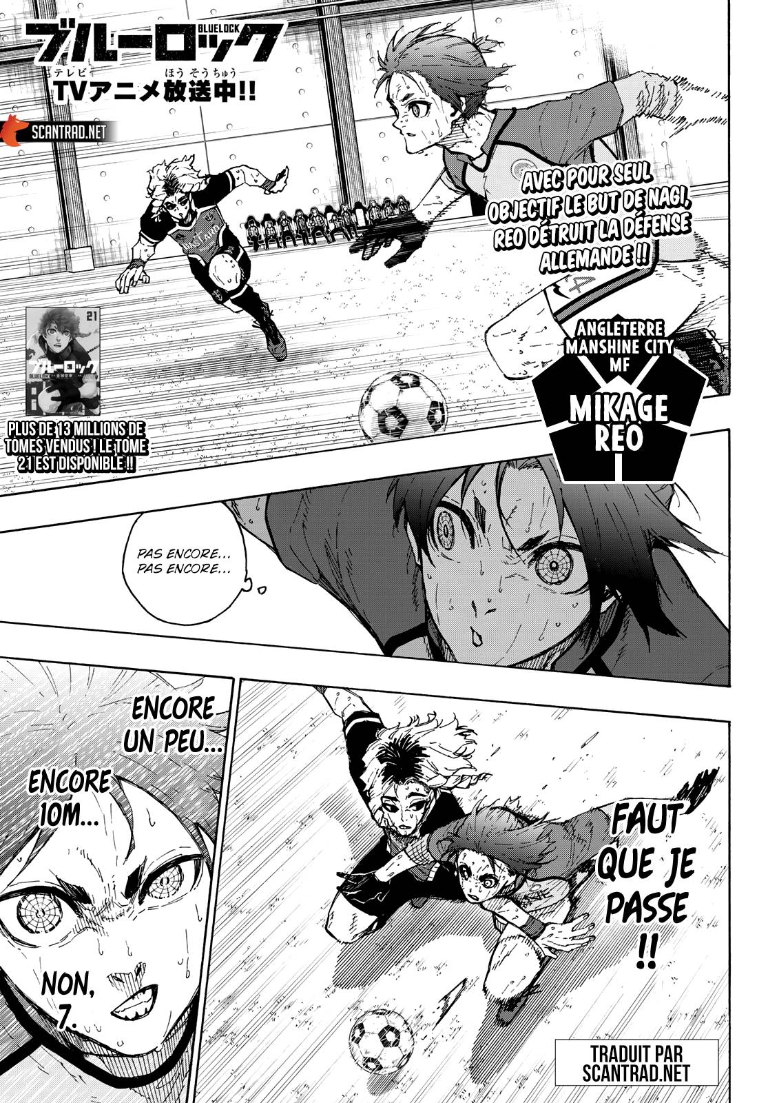Lecture en ligne Blue Lock 198 page 1