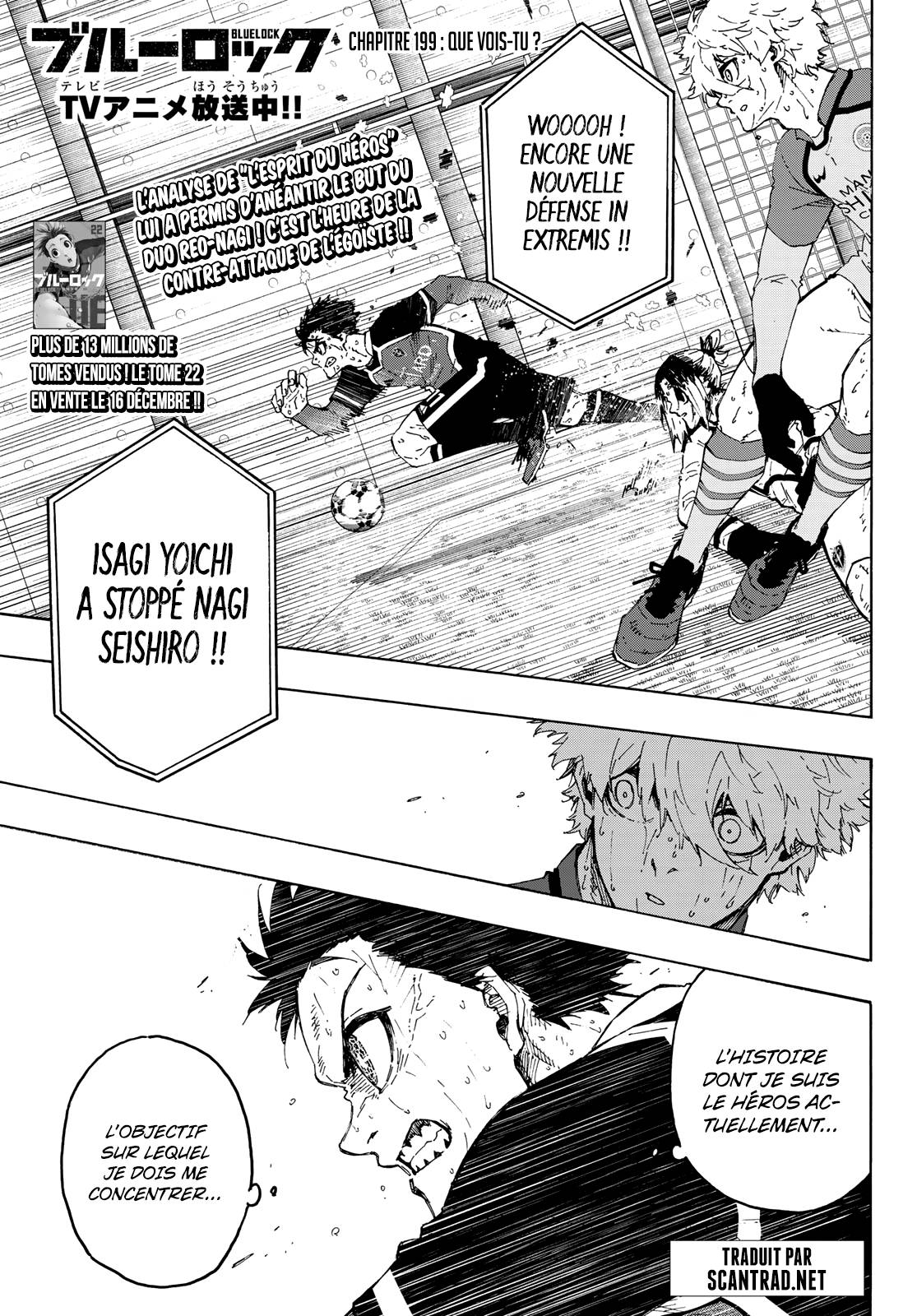 Lecture en ligne Blue Lock 199 page 1