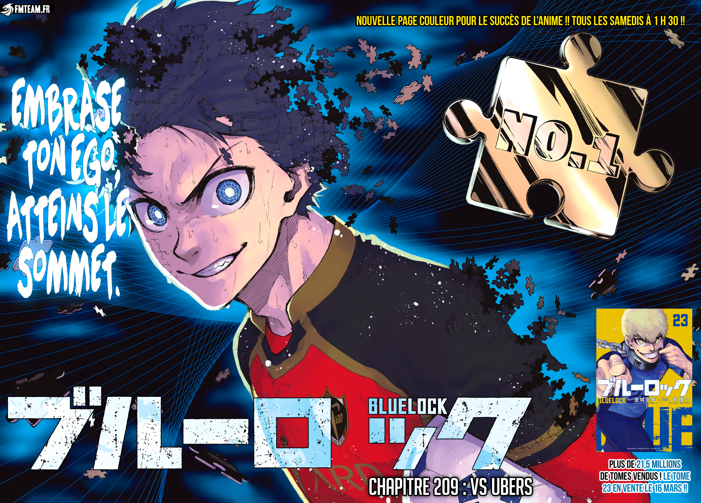 Lecture en ligne Blue Lock 209 page 2