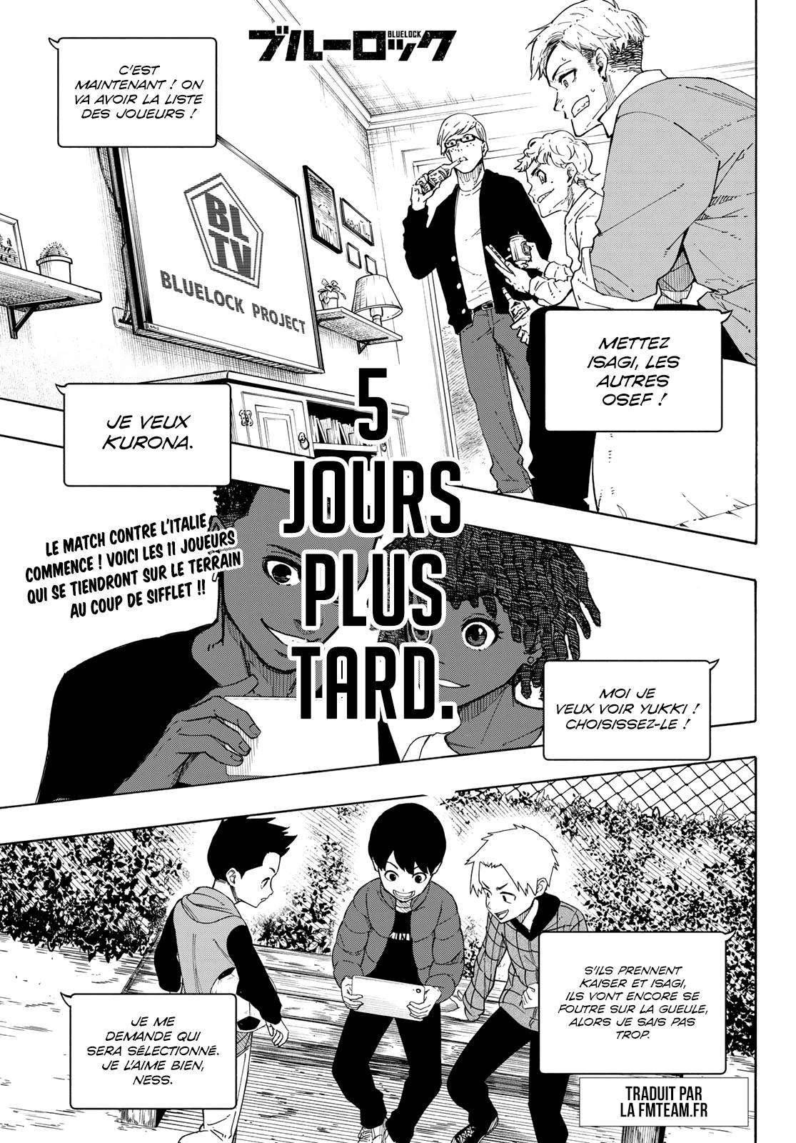 Lecture en ligne Blue Lock 209 page 4