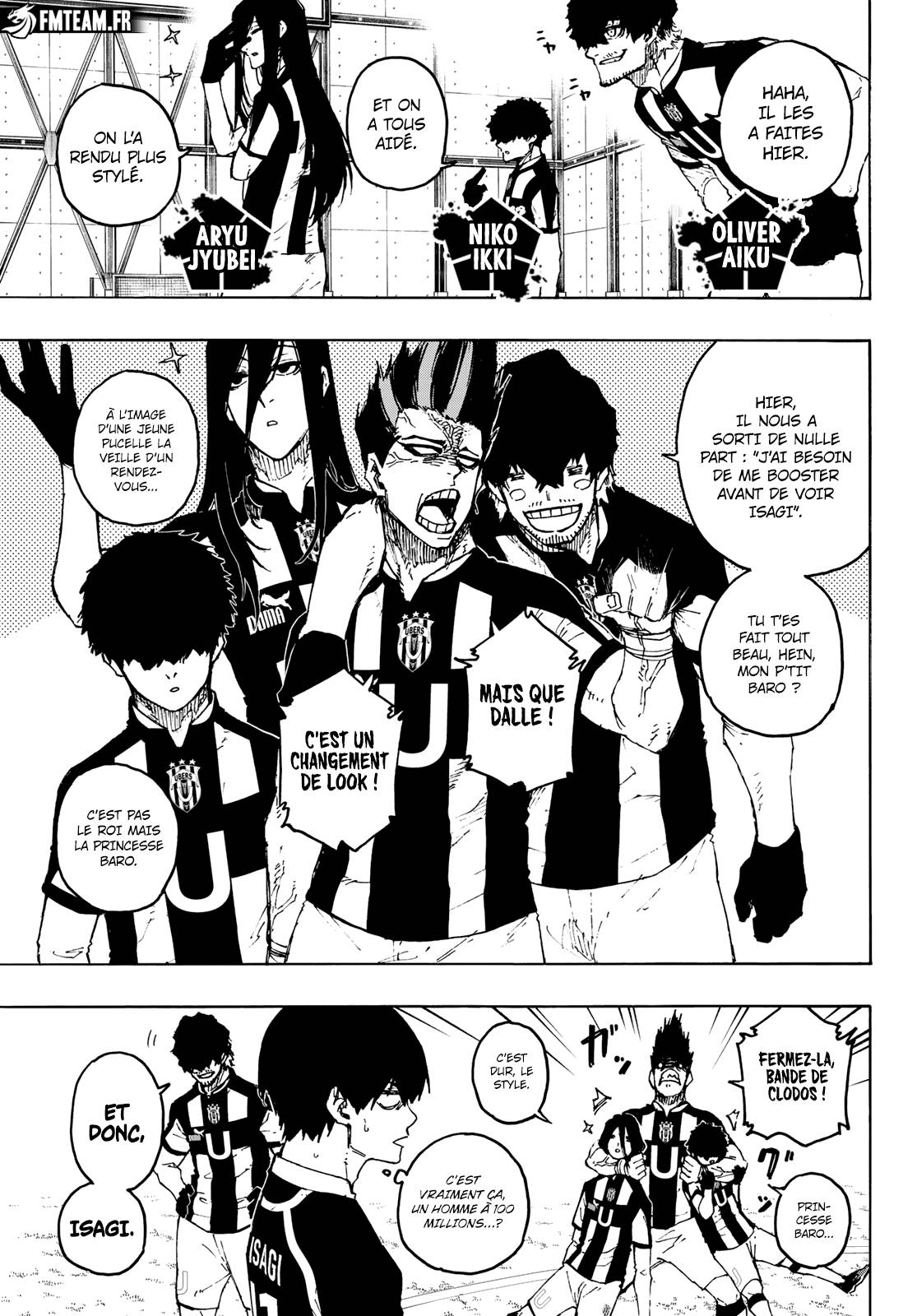 Lecture en ligne Blue Lock 210 page 4