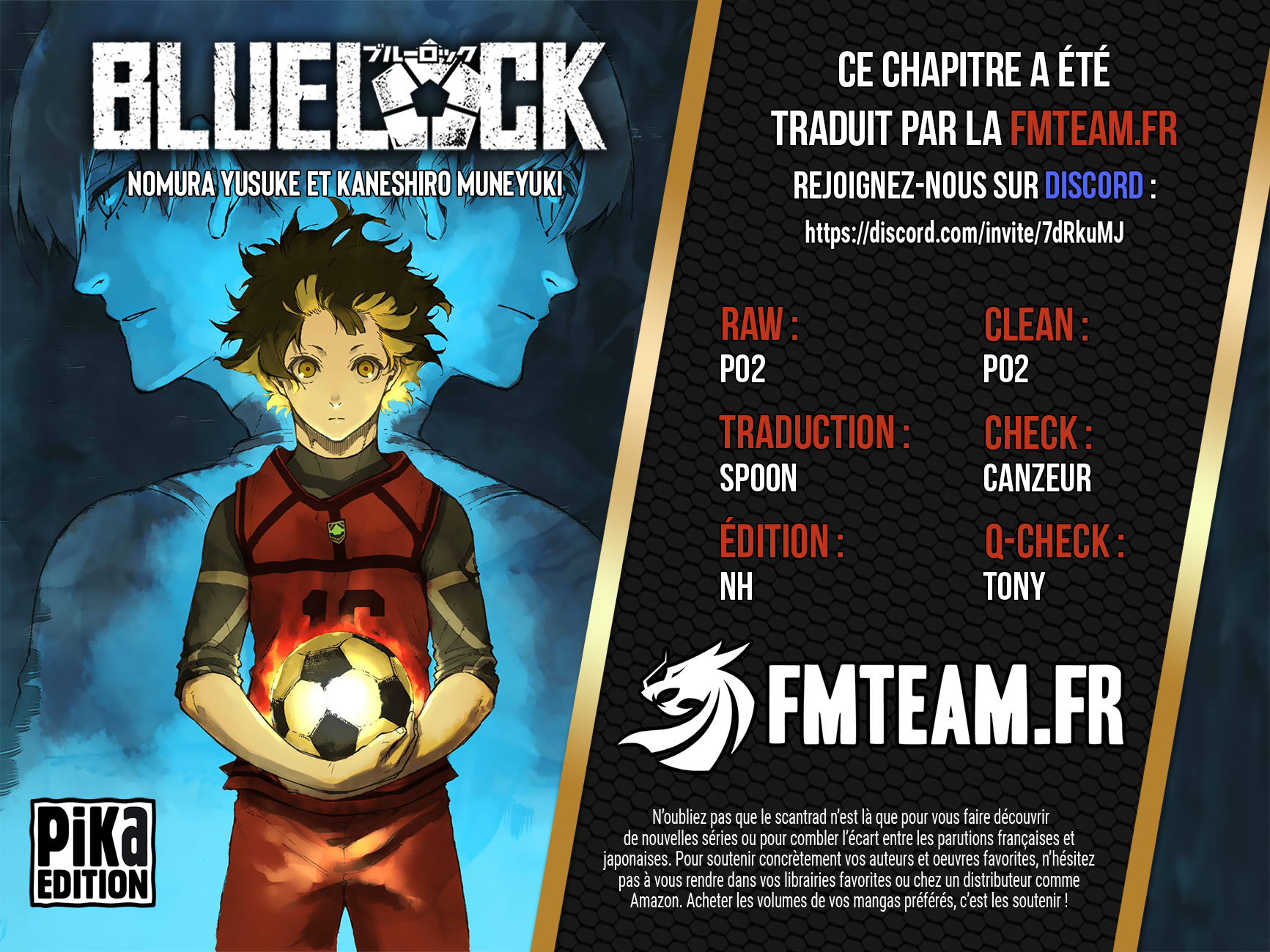 Lecture en ligne Blue Lock 214 page 3