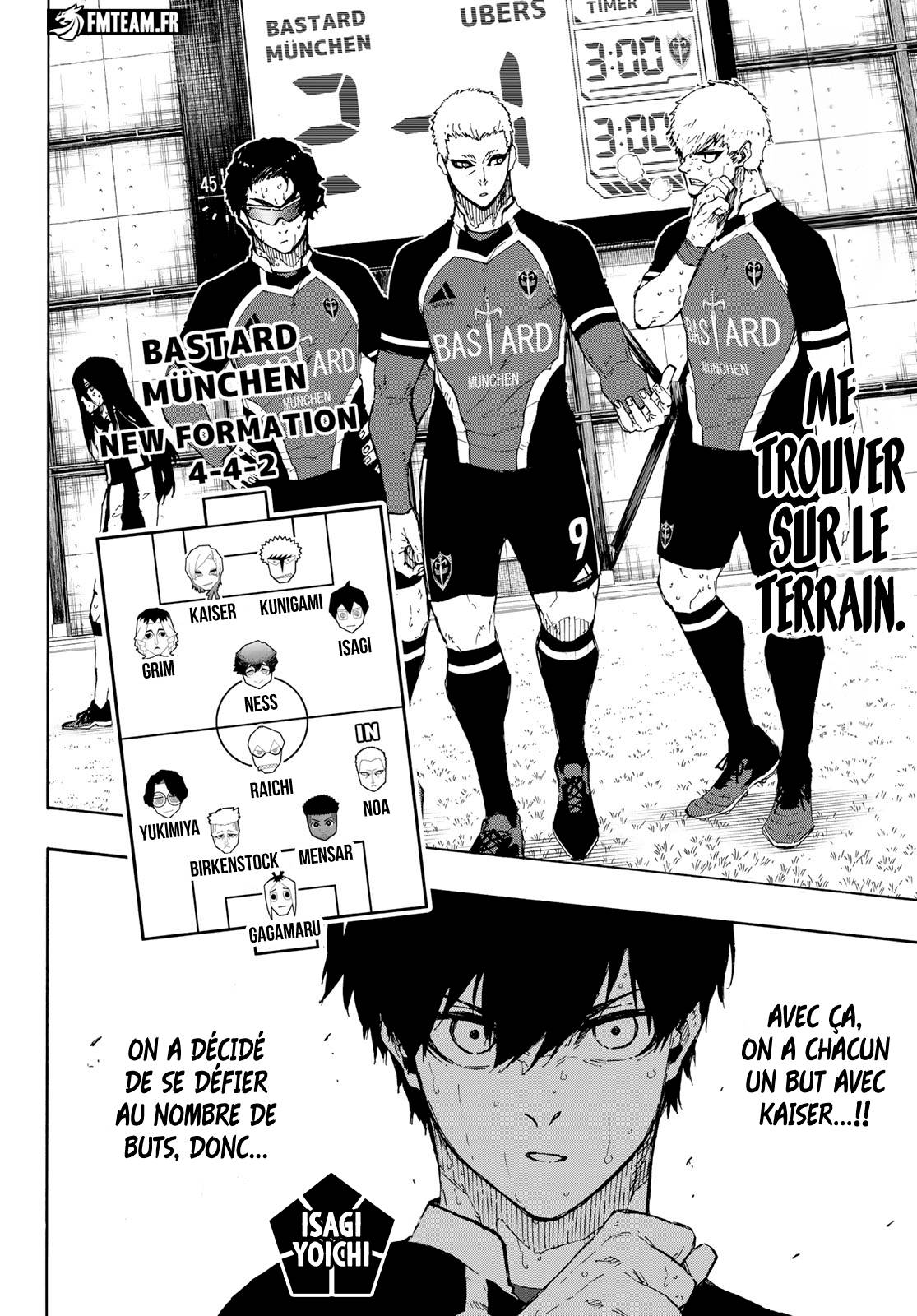 Lecture en ligne Blue Lock 222 page 3