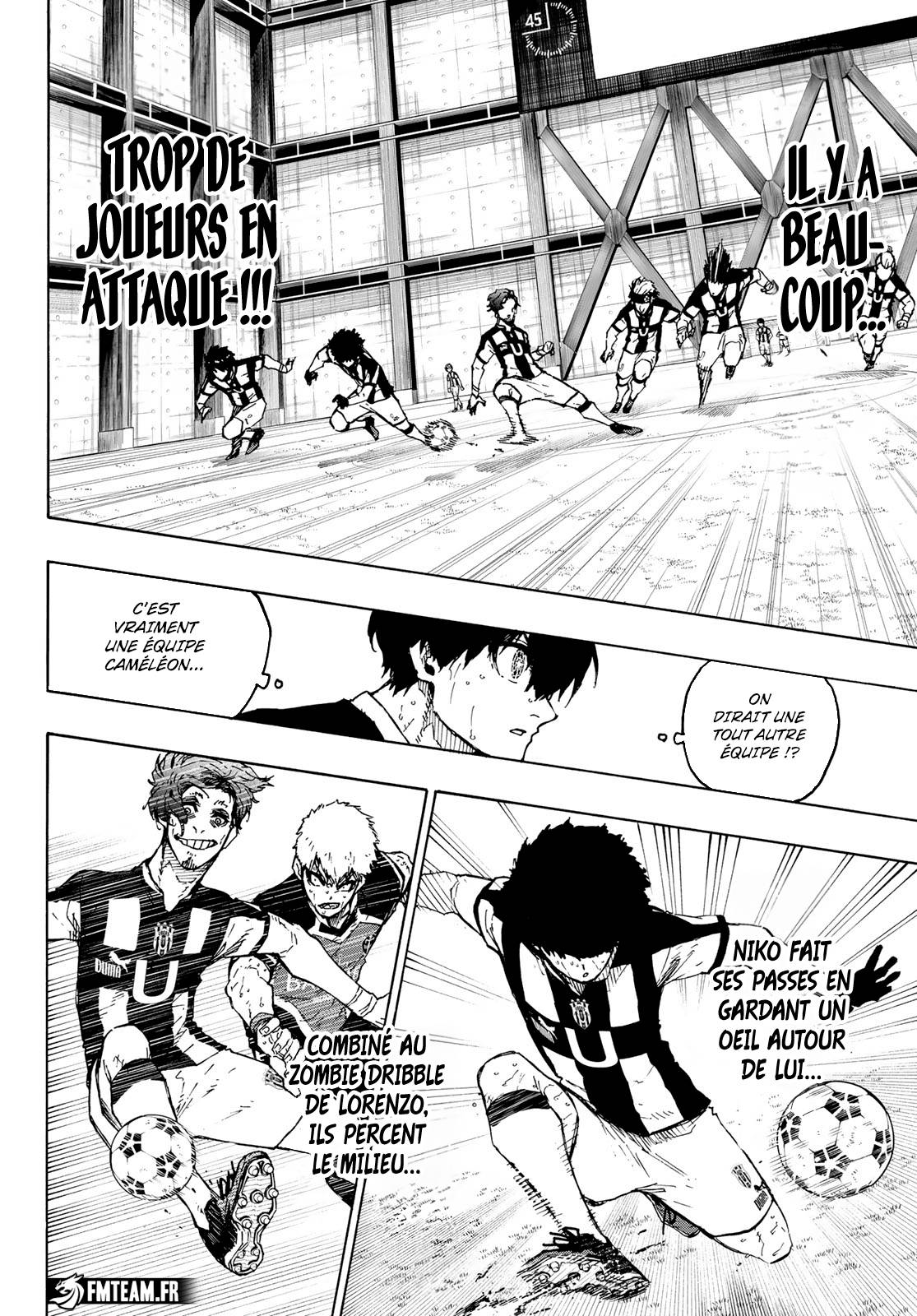 Lecture en ligne Blue Lock 222 page 6