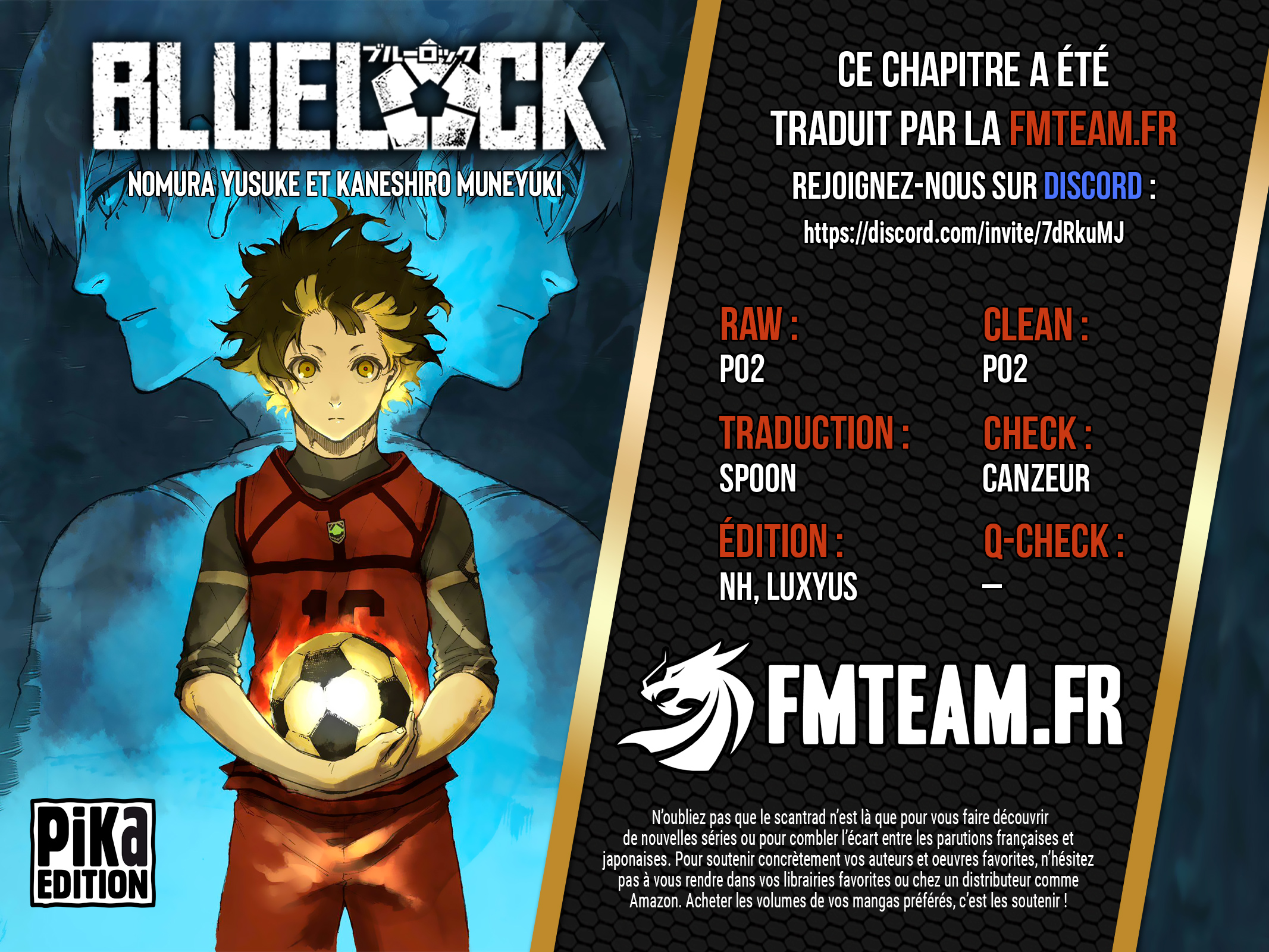 Lecture en ligne Blue Lock 226 page 2