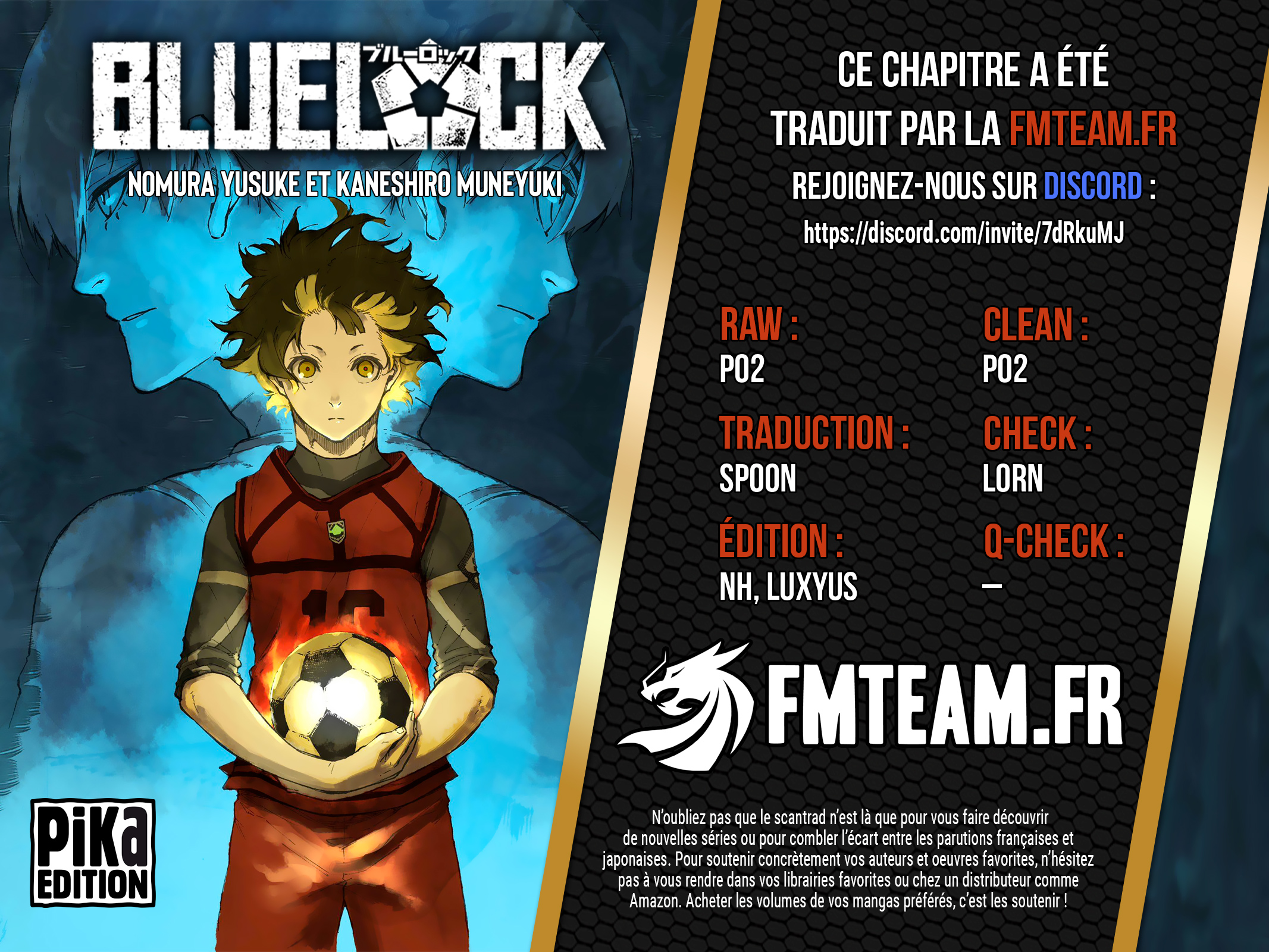 Lecture en ligne Blue Lock 227 page 2