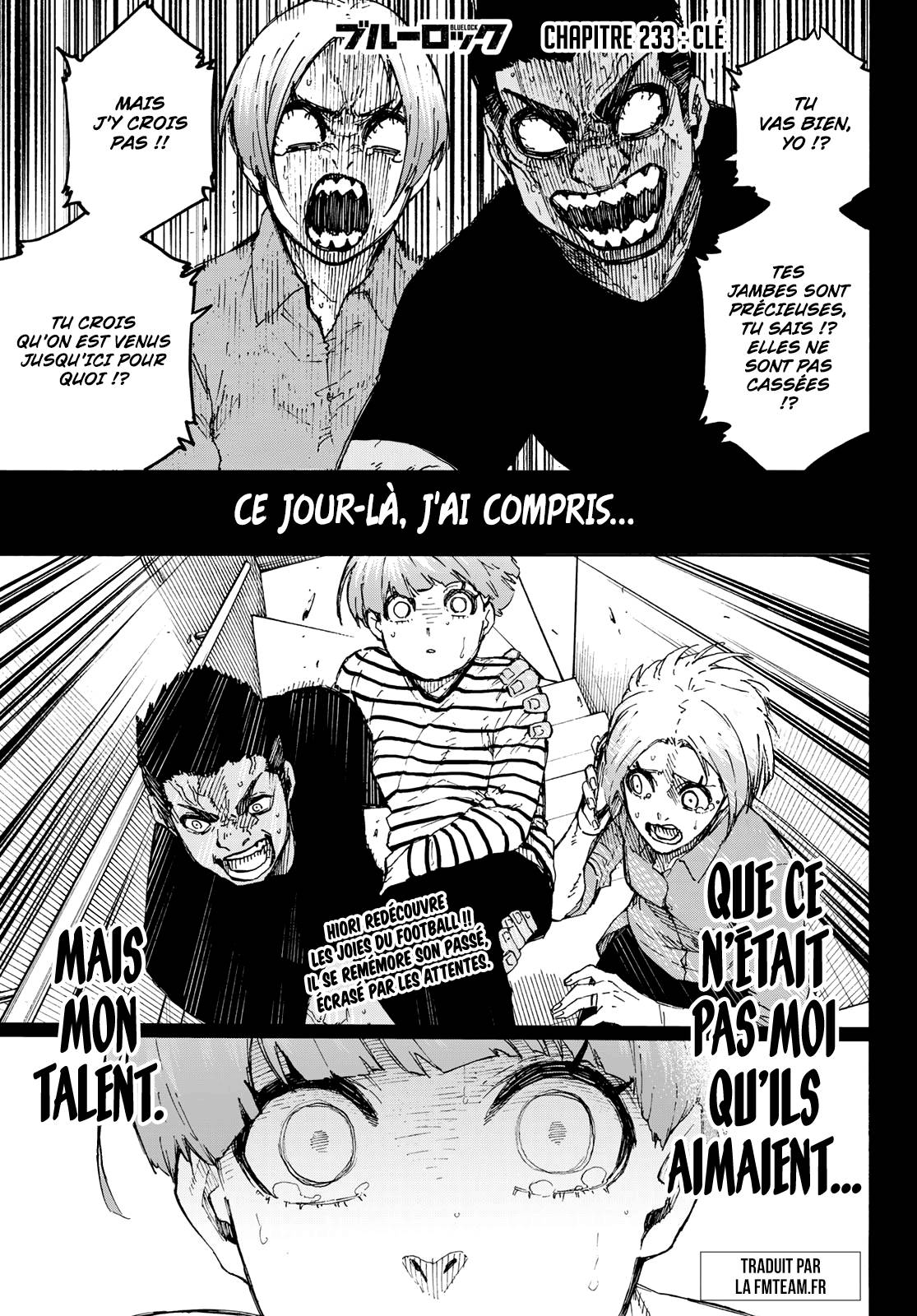 Lecture en ligne Blue Lock 233 page 1