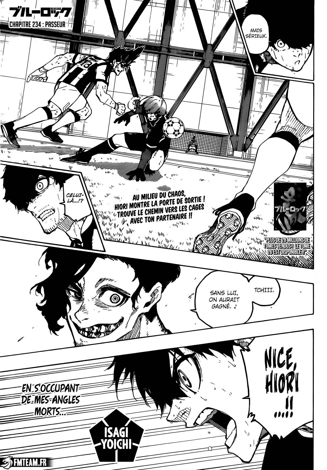 Lecture en ligne Blue Lock 234 page 1