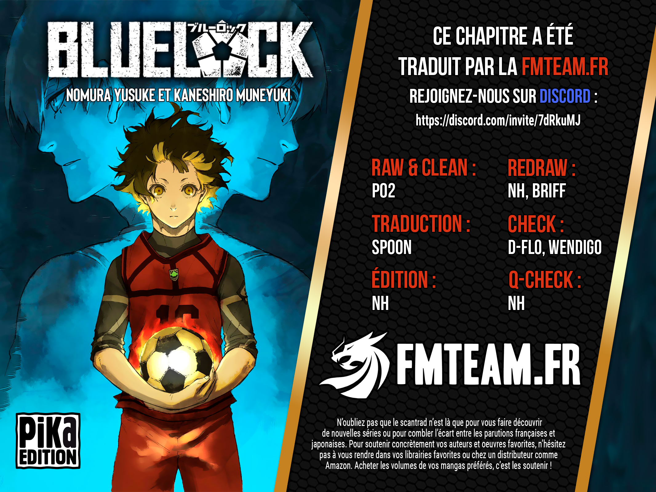 Lecture en ligne Blue Lock 241 page 2