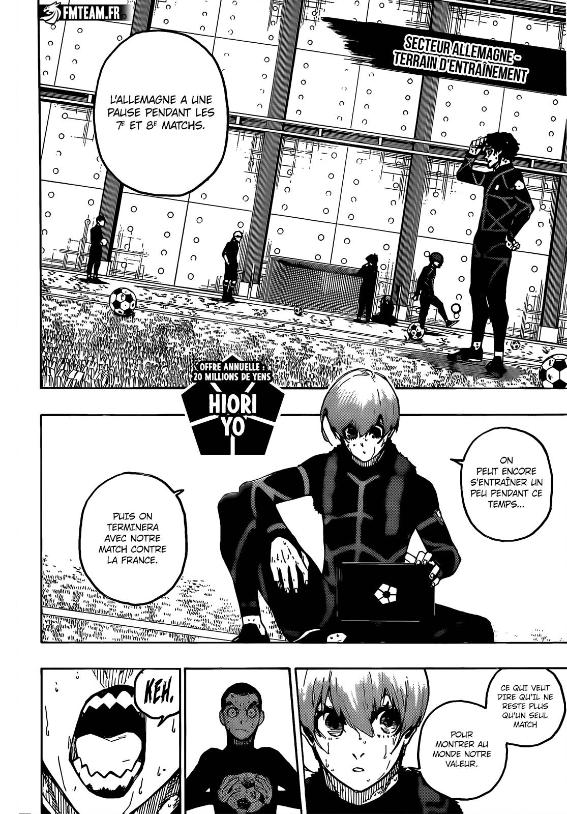 Lecture en ligne Blue Lock 241 page 3