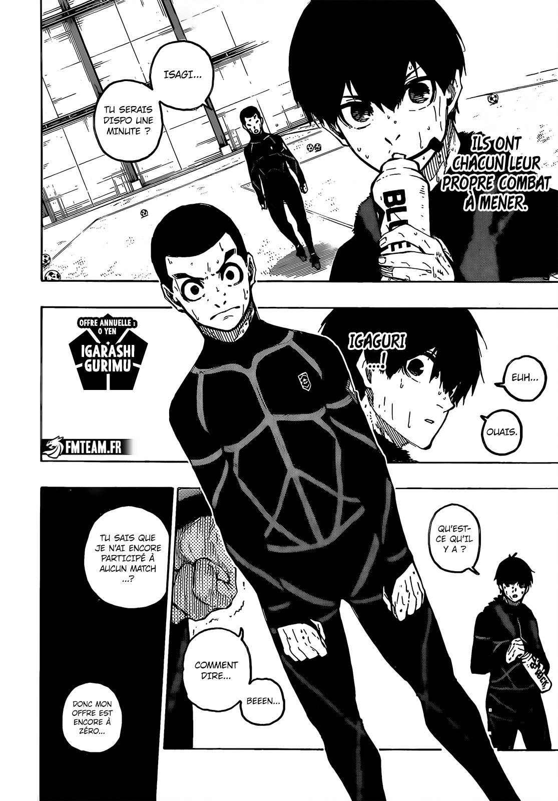 Lecture en ligne Blue Lock 241 page 9