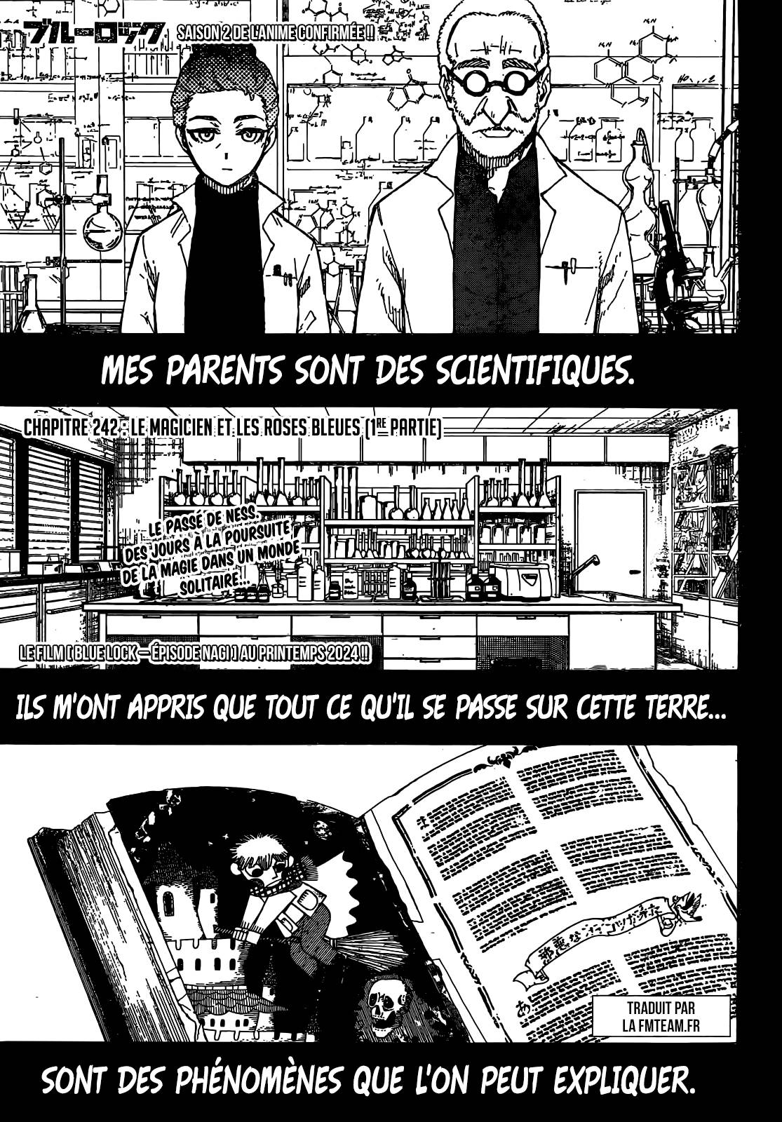 Lecture en ligne Blue Lock 242.1 page 1
