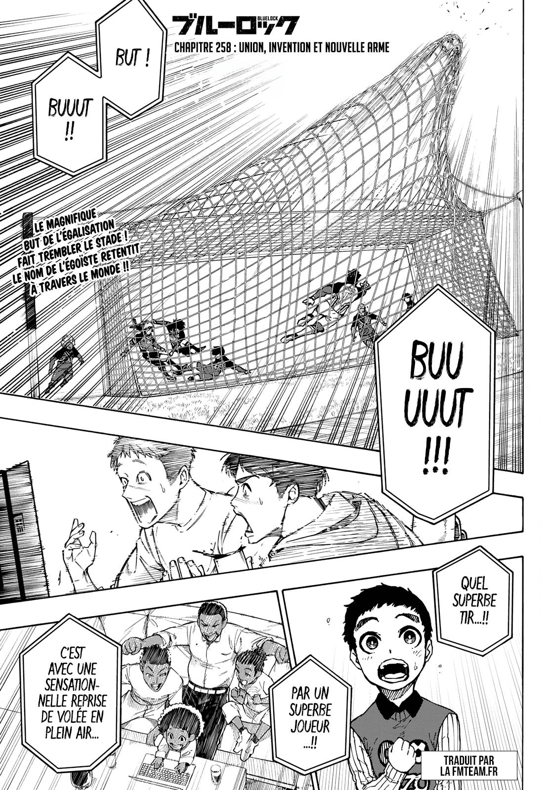 Lecture en ligne Blue Lock 258 page 1