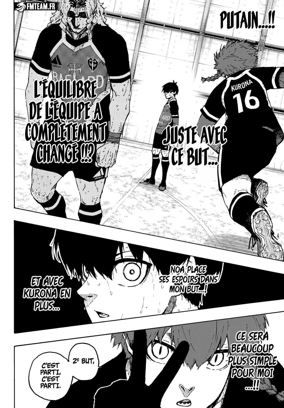 Lecture en ligne Blue Lock 258 page 16