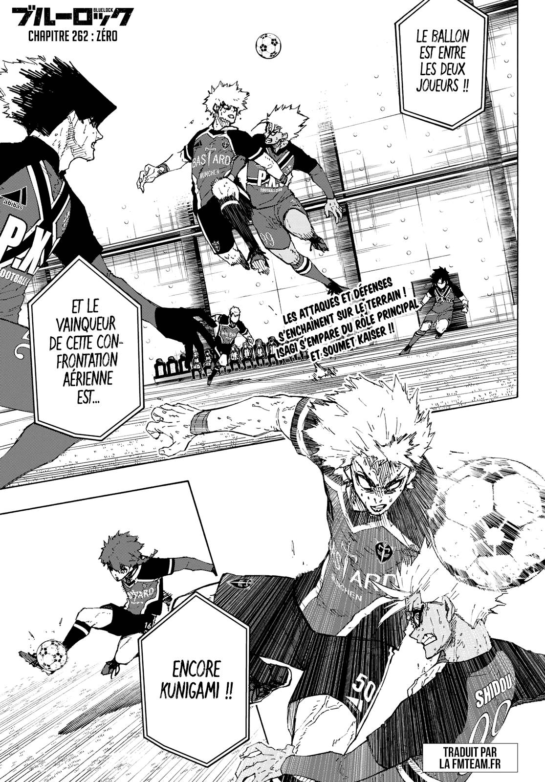 Lecture en ligne Blue Lock 262 page 1