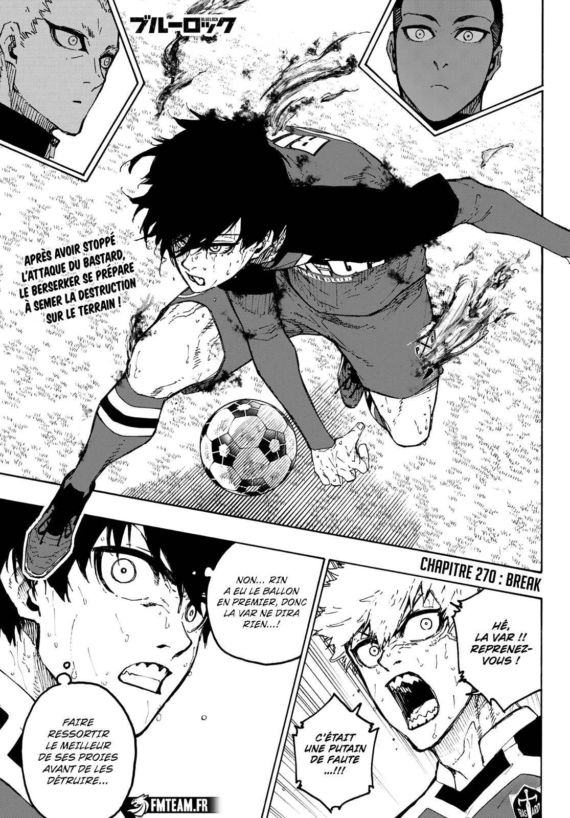 Lecture en ligne Blue Lock 270 page 1