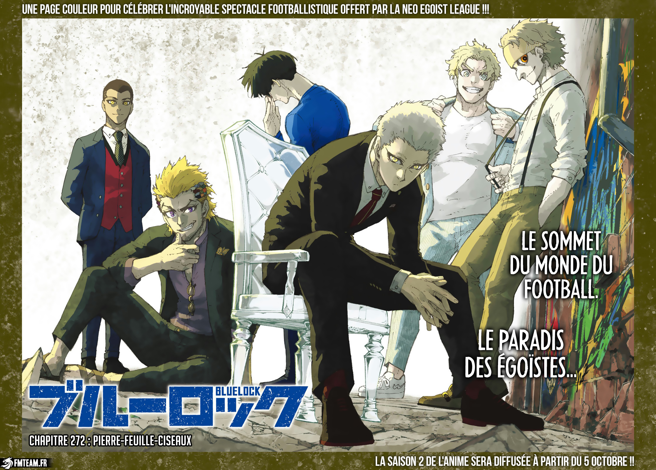 Lecture en ligne Blue Lock 272 page 1