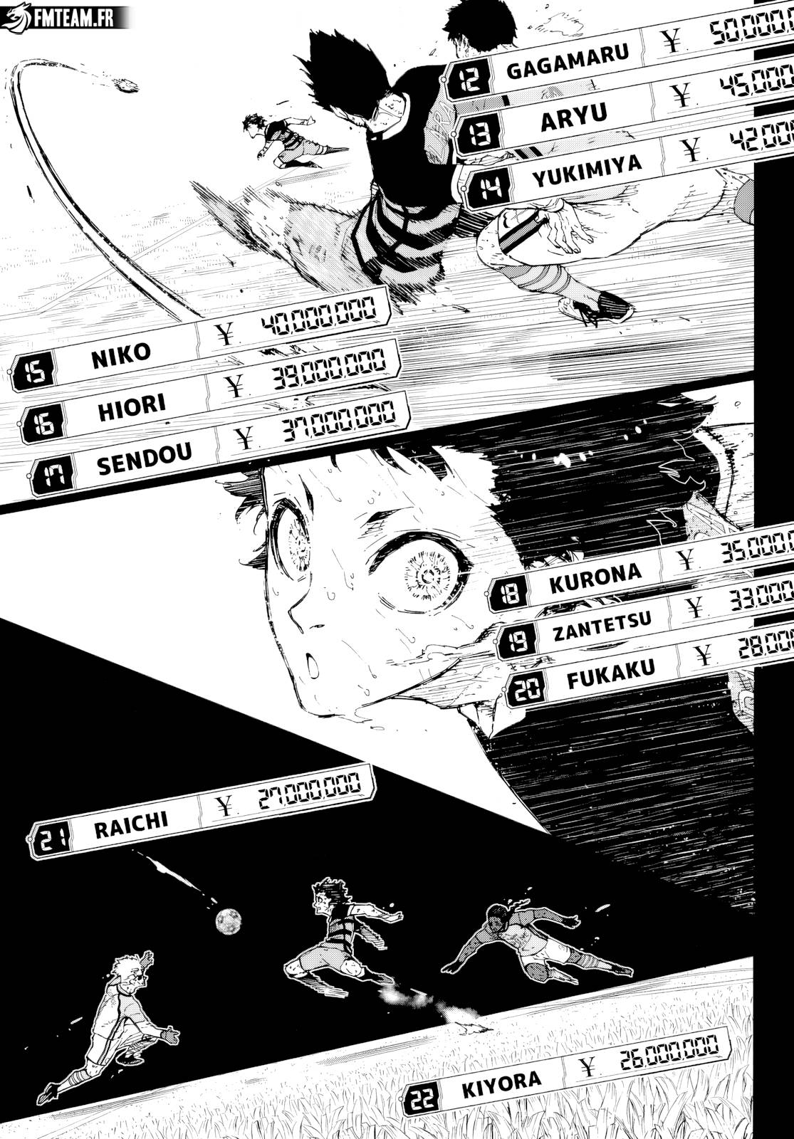 Lecture en ligne Blue Lock 298 page 17