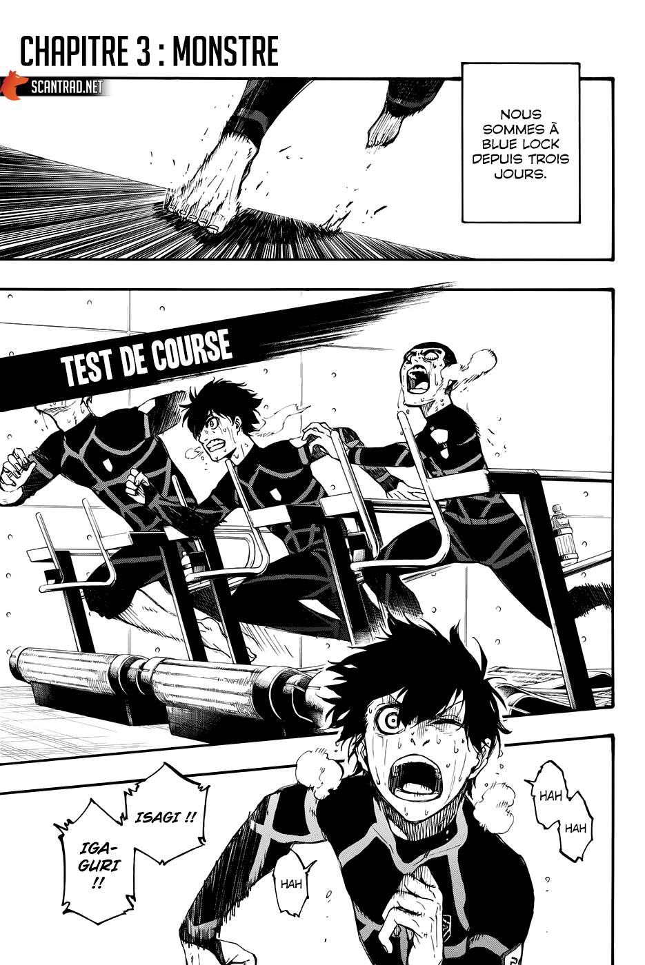 Lecture en ligne Blue Lock 3 page 1
