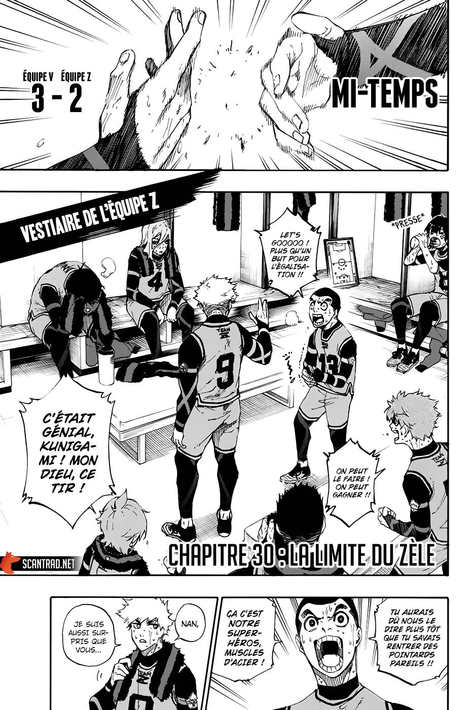 Lecture en ligne Blue Lock 30 page 1