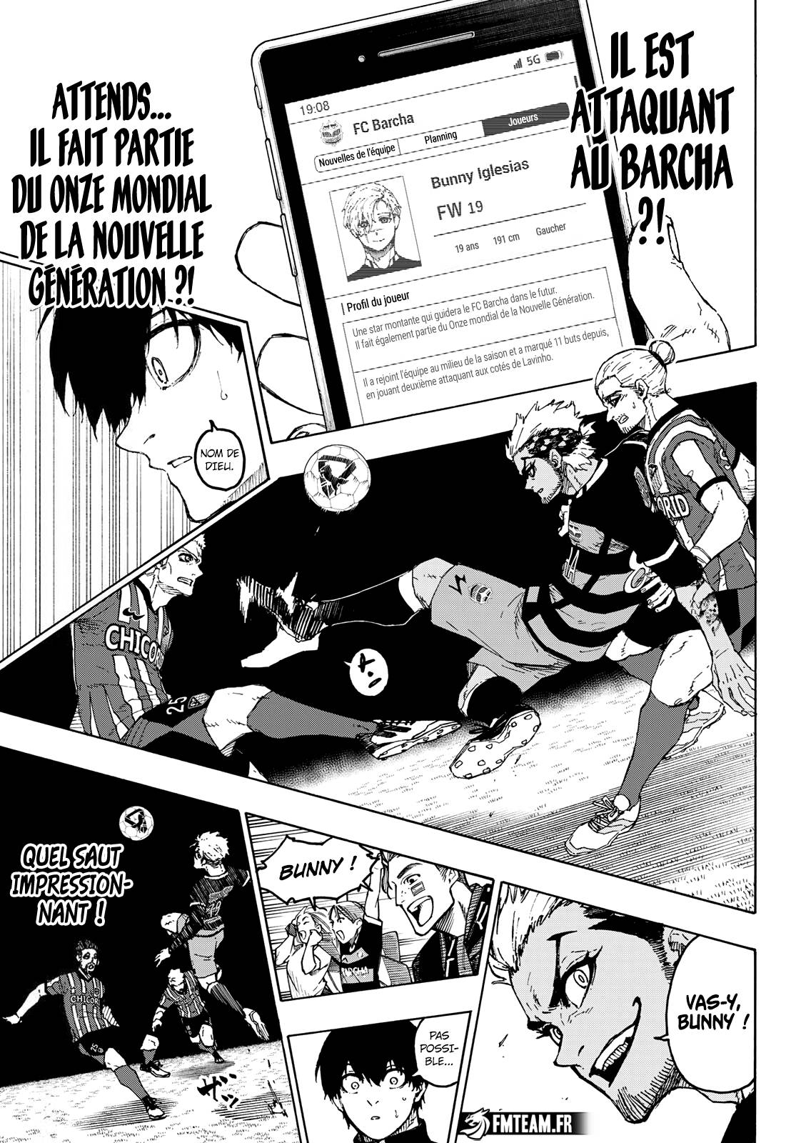 Lecture en ligne Blue Lock 307 page 19
