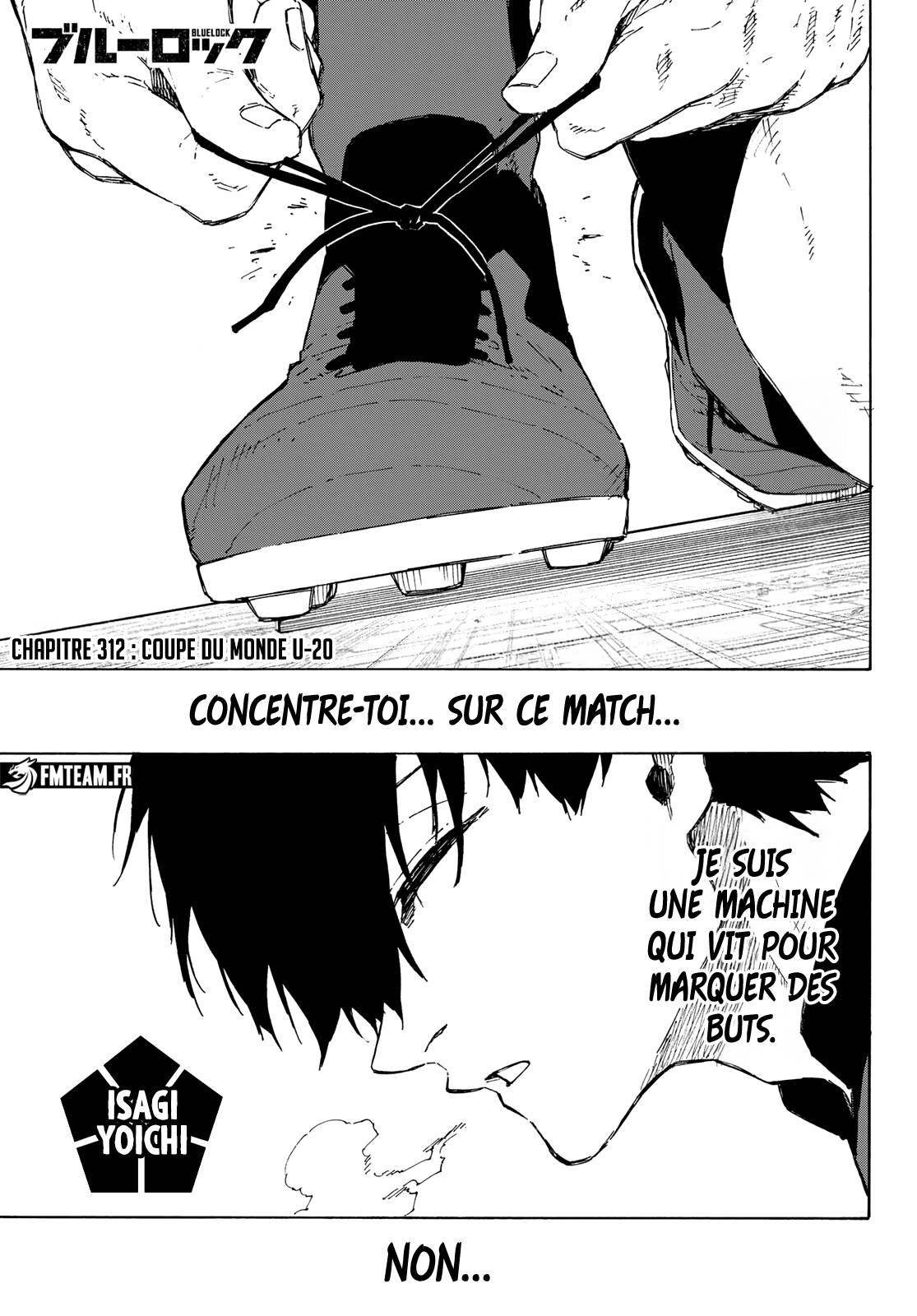 Lecture en ligne Blue Lock 312 page 1