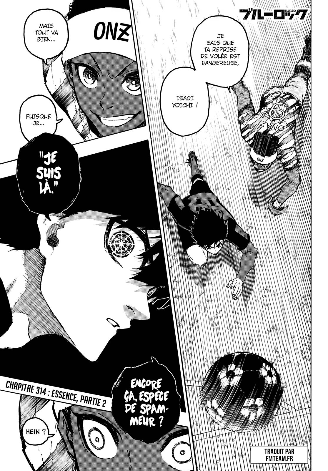 Lecture en ligne Blue Lock 314.2 page 1