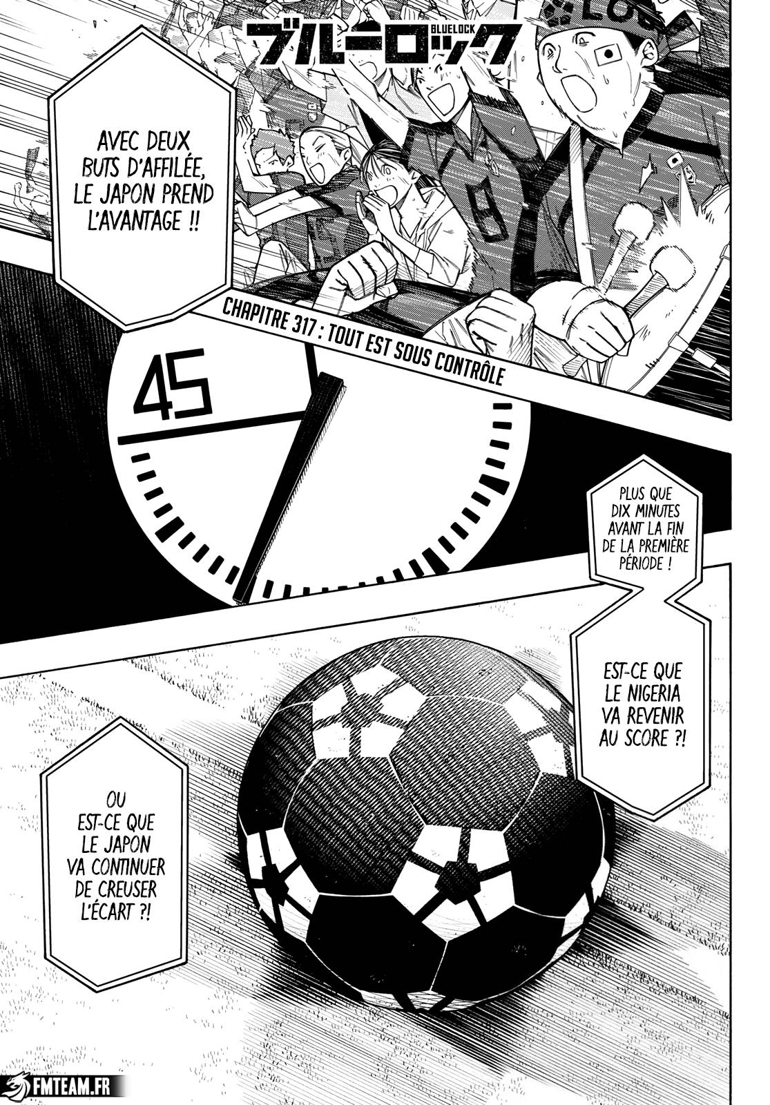 Lecture en ligne Blue Lock 317 page 1