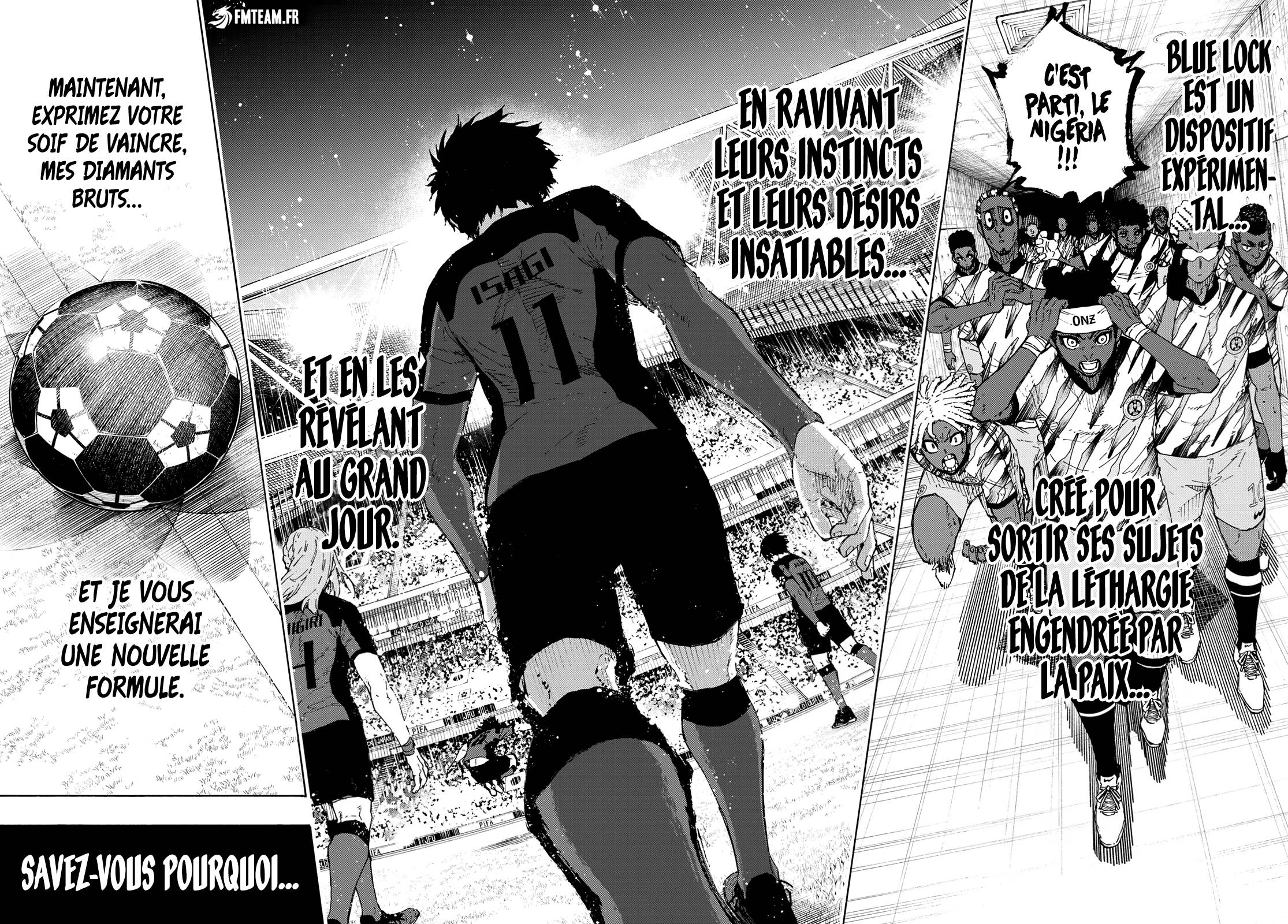 Lecture en ligne Blue Lock 318 page 19